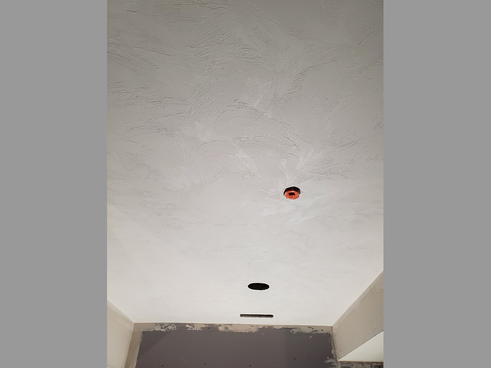Finished Textured Ceilings - Part 2